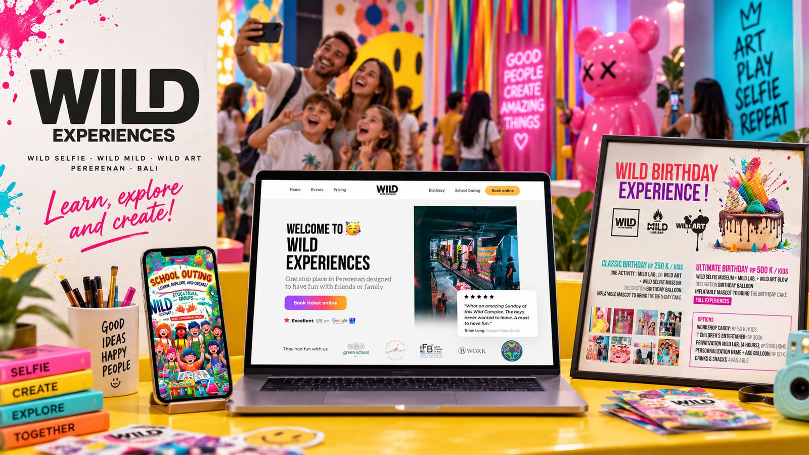 Wild Experiences — Stratégie & Lancement